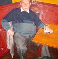 Old Man Frank...Oil on Canvas, Commission from 2002